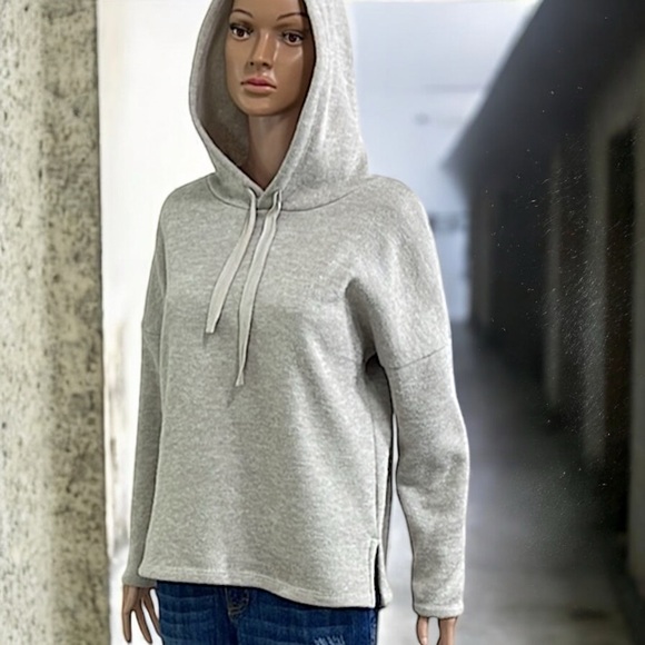 One ❤️ Clothing Oatmeal Fleece Oversized Dropped Shoulder Hoodie - Picture 6 of 16